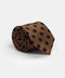 Jacquard Tie 7 cm Beige
