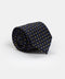 Jacquard Tie 7 cm Dark Blue
