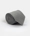 Jacquard Tie 7 cm Gray