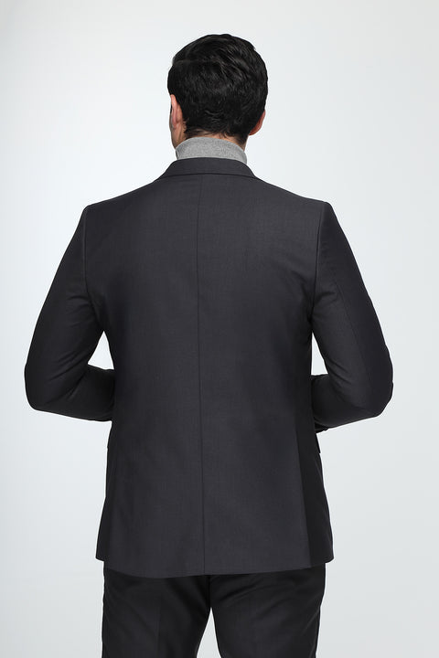 Slim Fit Suit Gray
