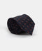 Jacquard Tie 7 cm Dark Blue