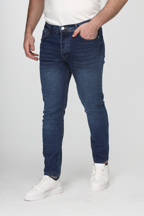 Slim Fit Trousers Jeans Blue