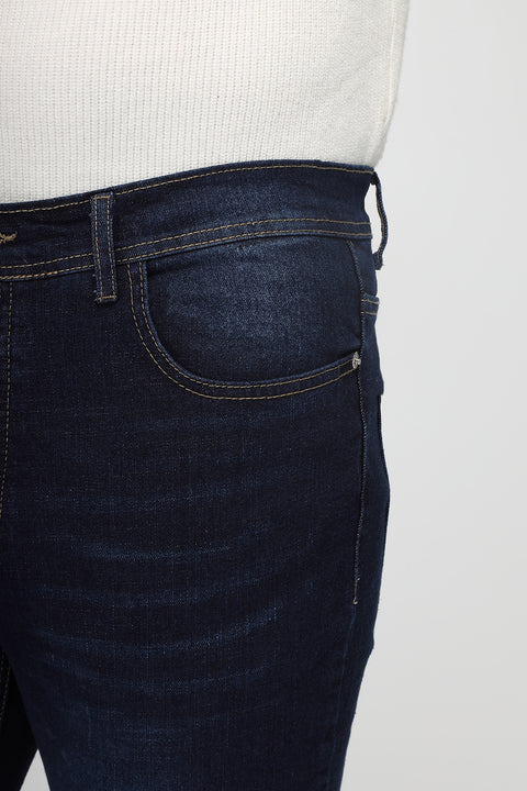 Slim Fit Trousers Jeans Dark Blue