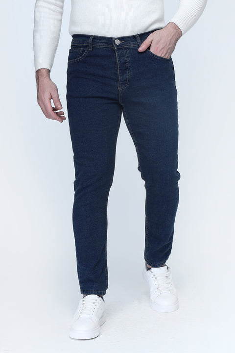 Slim Fit Trousers Jeans Blue