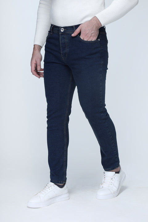 Slim Fit Trousers Jeans Blue