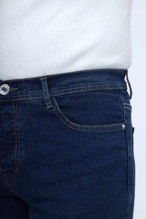 Slim Fit Trousers Jeans Blue