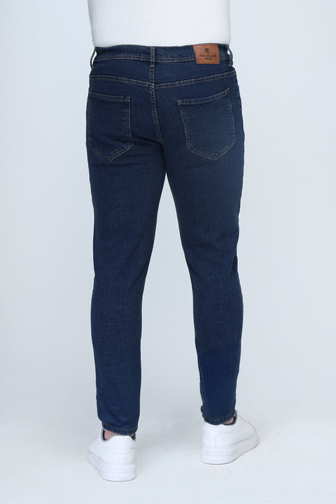 Slim Fit Trousers Jeans Blue