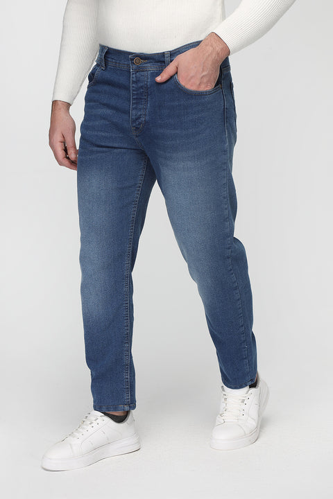 Slim Fit Trousers Jeans Blue