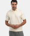 Polo Shirt Regular Fit Knitted Beige