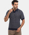 Polo Shirt Relax Fit Knitted Dark Blue