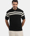 Polo Shirt Regular Fit Knitted Black