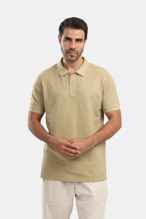 Polo Shirt Regular Fit Green