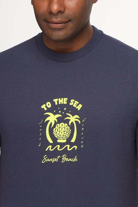 Regular Fit T-Shirt Dark Blue