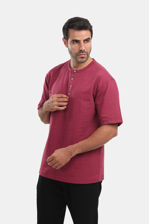 Relax Fit T-Shirt Maroon