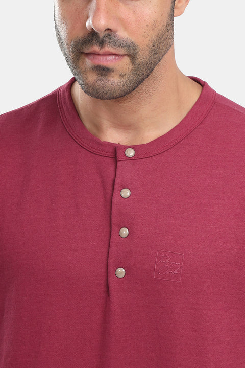 Relax Fit T-Shirt Maroon