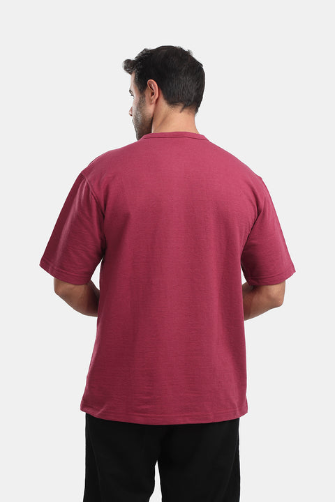 Relax Fit T-Shirt Maroon