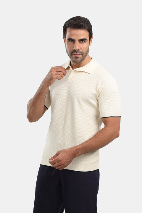 Polo Shirt Regular Fit Beige