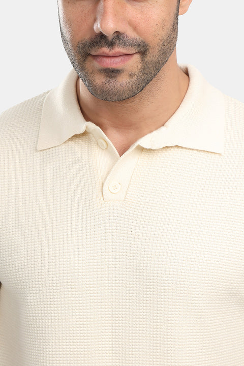 Polo Shirt Regular Fit Beige