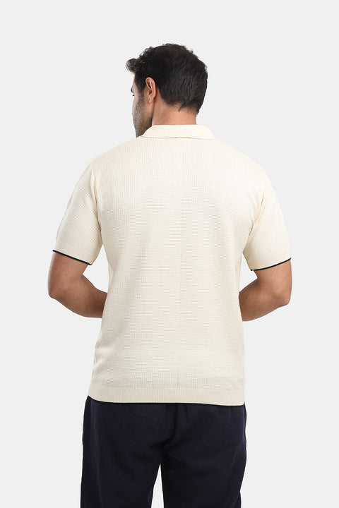 Polo Shirt Regular Fit Beige