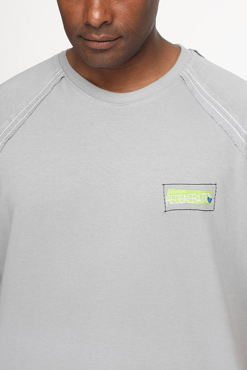 Over Size T-Shirt Gray