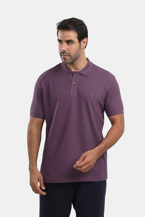 Polo Shirt Regular Fit Purple