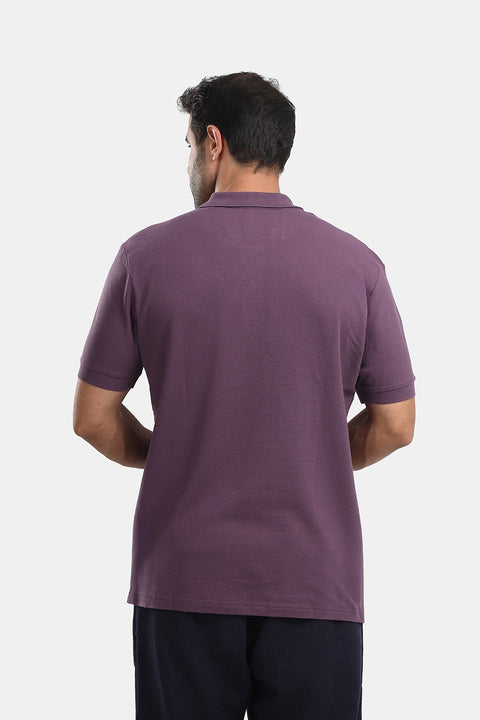 Polo Shirt Regular Fit Purple