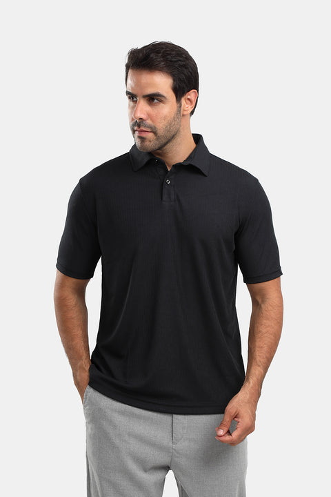 Polo Shirt Regular Fit Black