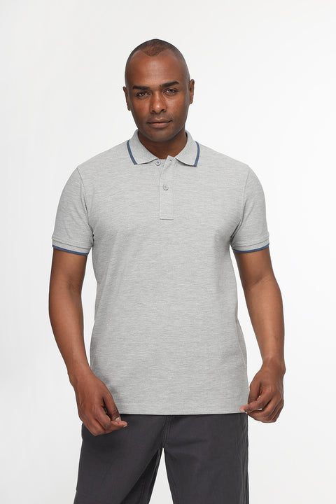 Polo Shirt Regular Fit Gray