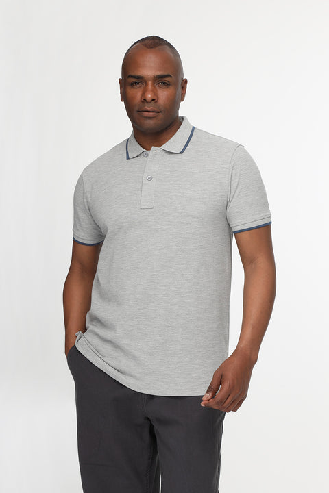 Polo Shirt Regular Fit Gray