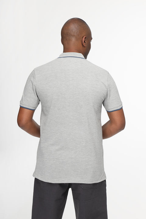 Polo Shirt Regular Fit Gray