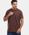 Polo Shirt Regular Fit Dark Brown