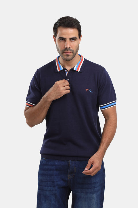 Polo Shirt Regular Fit Dark Blue