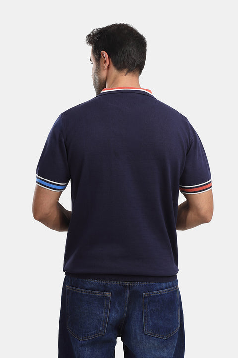 Polo Shirt Regular Fit Dark Blue