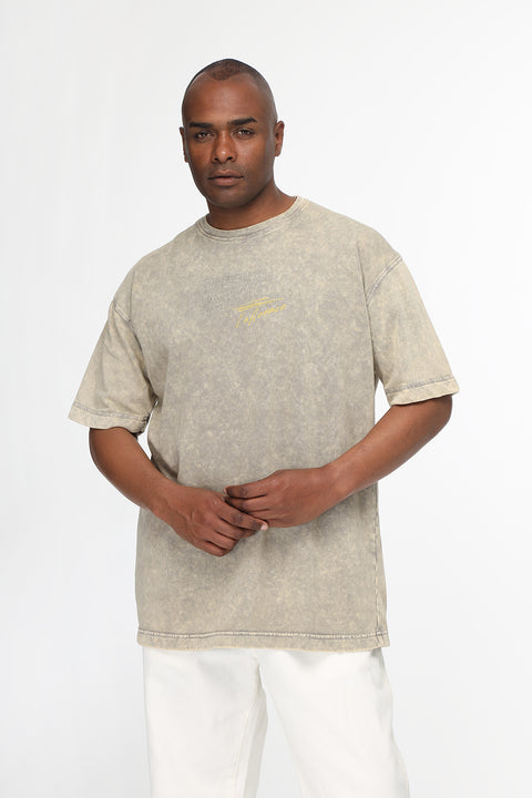 Over Size T-Shirt Green