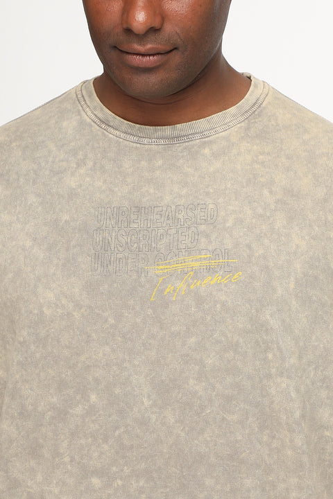 Over Size T-Shirt Green
