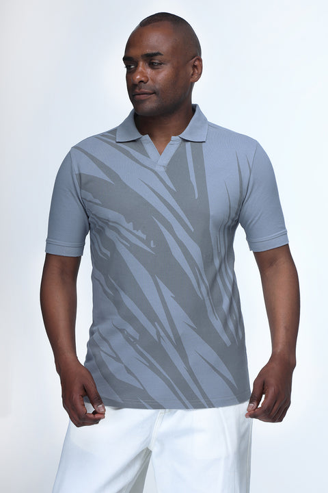 Polo Shirt Regular Fit Gray