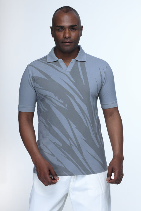 Polo Shirt Regular Fit Gray