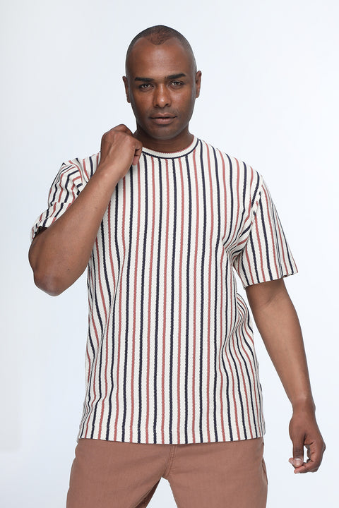 Relax Fit T-Shirt Beige