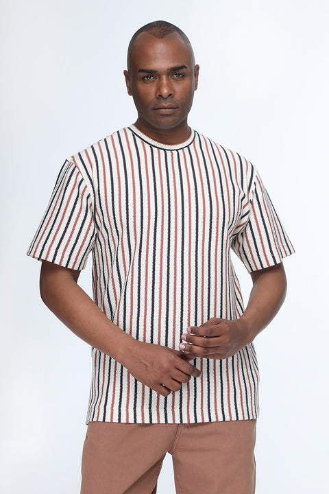 Relax Fit T-Shirt Beige