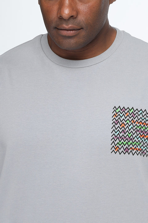 Over Size T-Shirt Gray