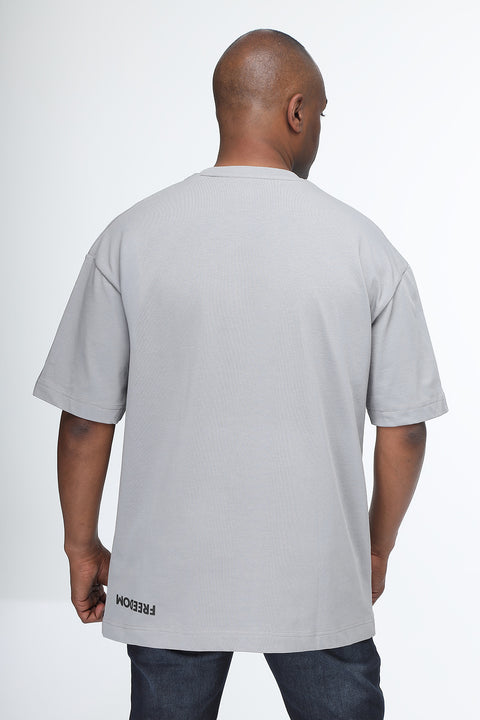 Over Size T-Shirt Gray