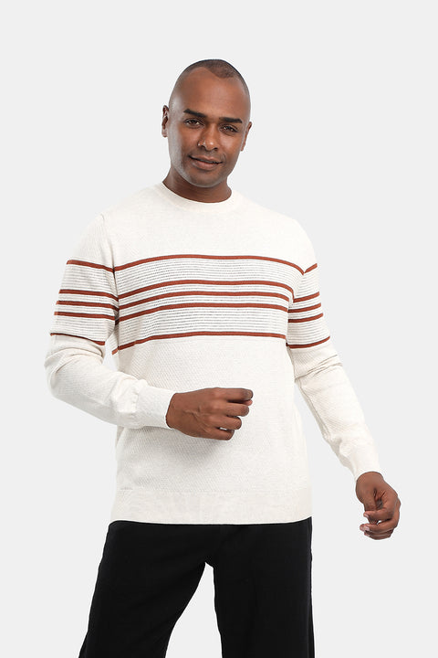 Regular Fit Pullover Beige
