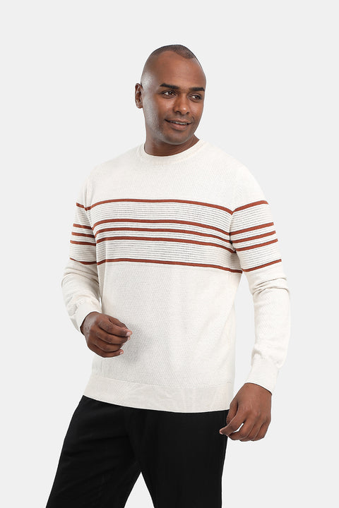 Regular Fit Pullover Beige