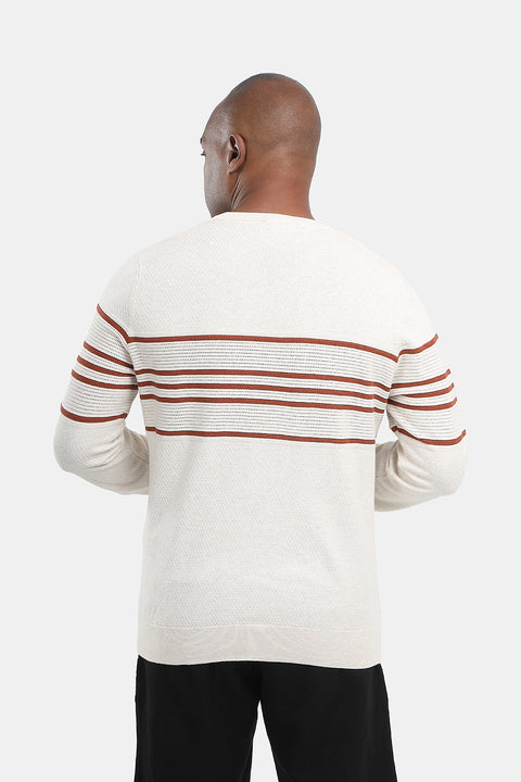 Regular Fit Pullover Beige