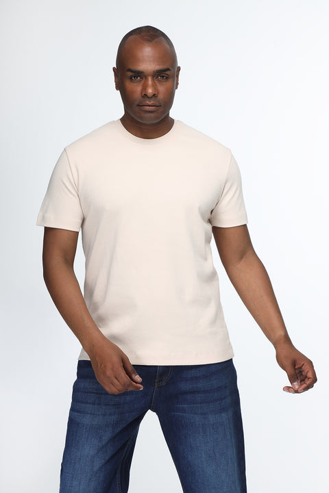 Relax Fit T-Shirt Beige