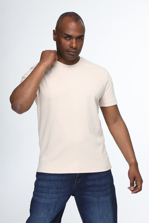 Relax Fit T-Shirt Beige