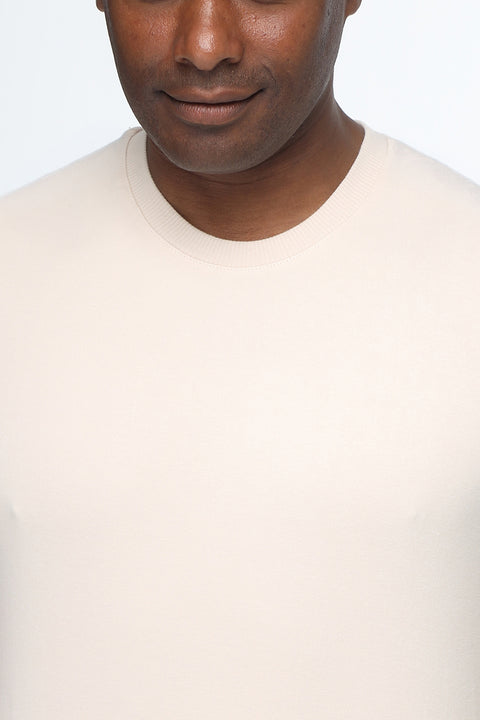 Relax Fit T-Shirt Beige