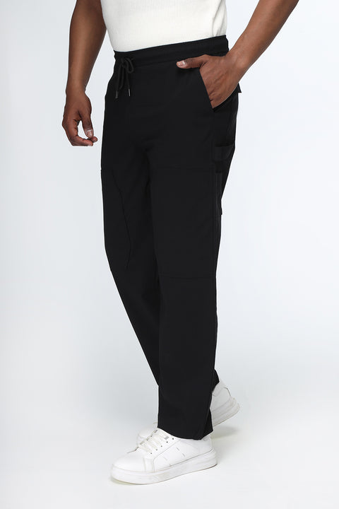 Sweat Pants Regular Fit Black