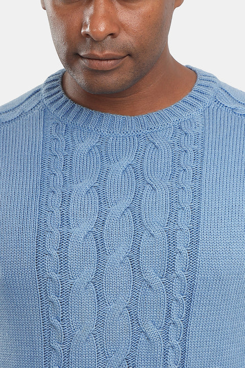 Regular Fit Pullover Blue