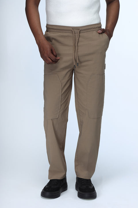 Sweat Pants Regular Fit Beige